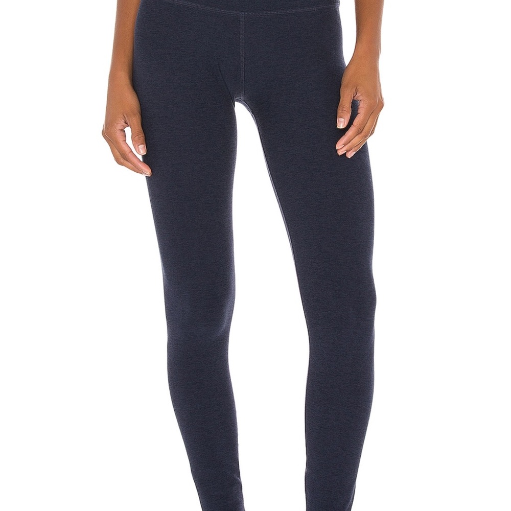 Beyond Yoga Spacedye High-waisted Navy Leggings